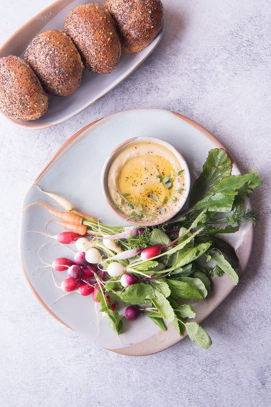 Crudités with Petite Root Vegetables