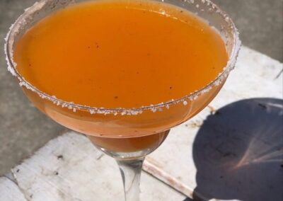 Spicy Carrot Margarita