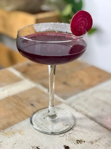 Beet Sidecar Cocktail