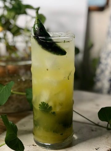 Roasted Jalapeño Cocktail