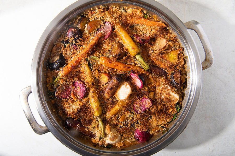 Root Vegetable Cassoulet
