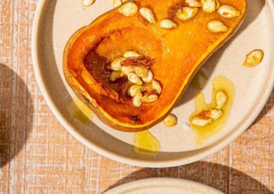 Roasted Butternut Squash with Toasted Seeds