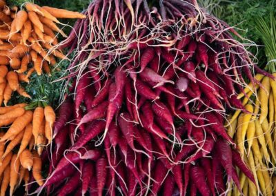 Harissa Roasted Parsnips and Carrots