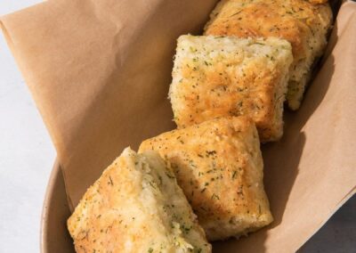 Layered Herb Biscuits