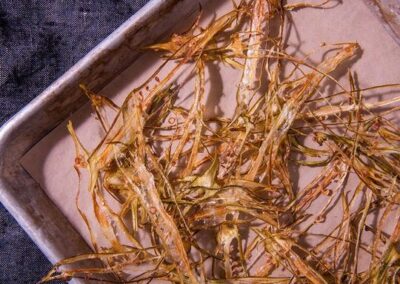 Crispy Shaved Okra