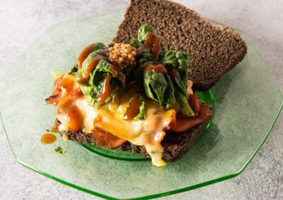 Root Vegetable Slice Sandwich
