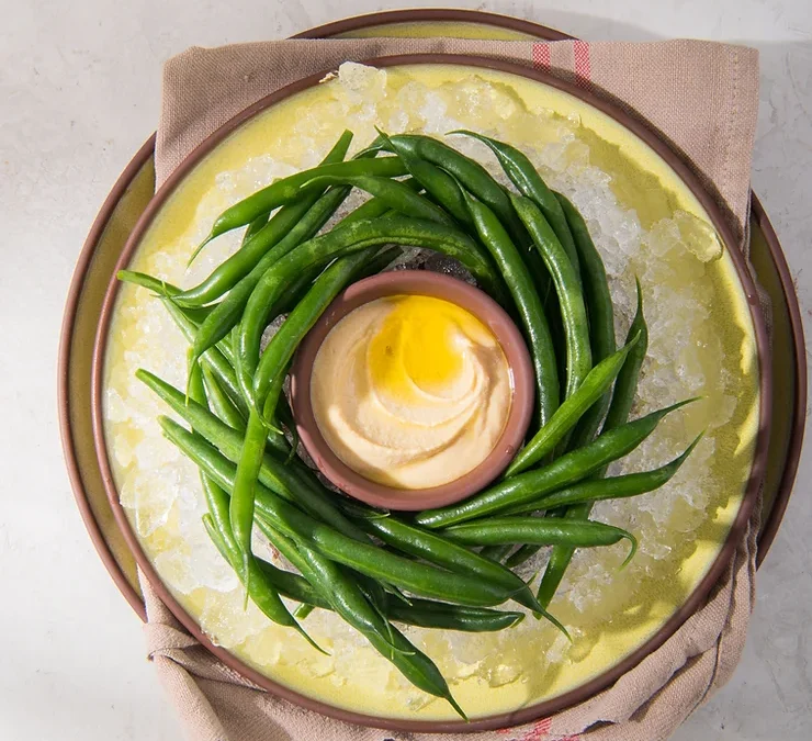 Elegant Simplicity of Fresh French Beans: Plating Techniques