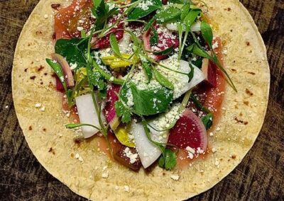 Pan Roasted Beet Tacos
