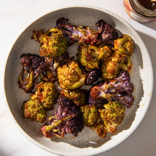 Cauliflower Wings with Tomato Marmalade