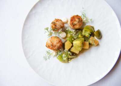 Diver Sea Scallops: Chef Christopher Lee