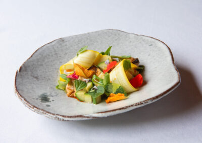 Mussels and Summer Squash Escabeche: Chef Rachel Weiner
