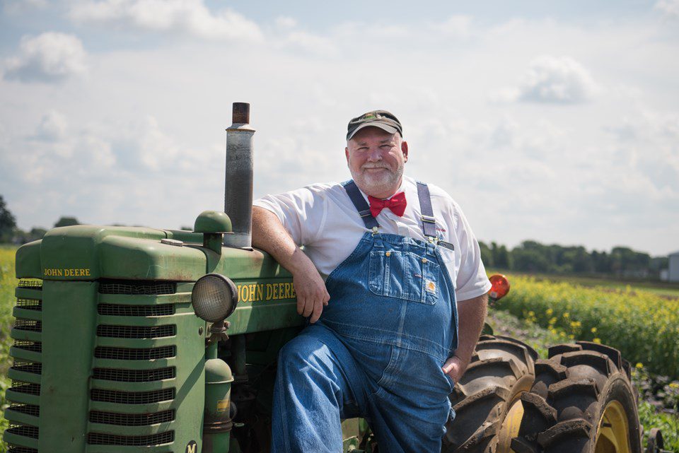 Farmer Lee Jones: Why the Bibs and Bow Tie?”