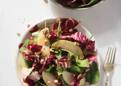 Apple, Walnut and Radicchio Salad
