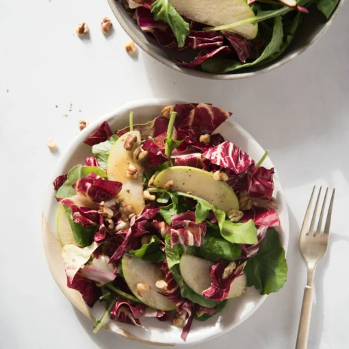 Apple, Walnut and Radicchio Salad