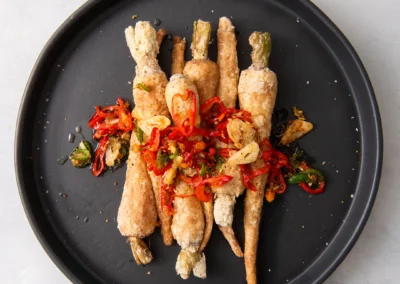 Salt and Pepper Parsnips