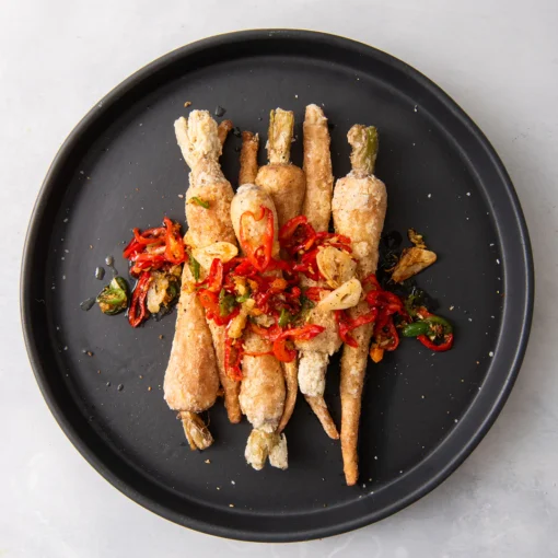 Salt and Pepper Parsnips