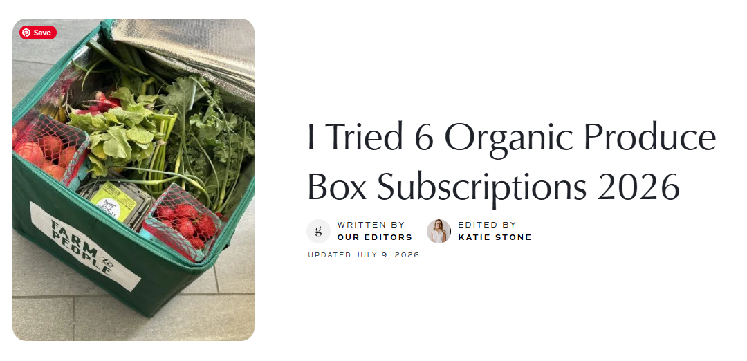 I Tried 6 Organic Produce Box Subscriptions 2026