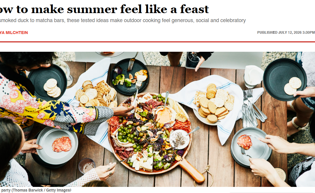 How to make summer feel like a feast